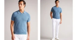 Ted Baker DURDLE -Ted Baker 261225 SKY BLUE OG